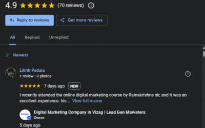 GMB Reviews for local business growth